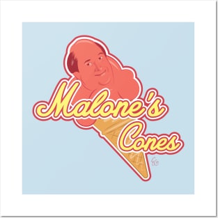 Malone's Cones Posters and Art